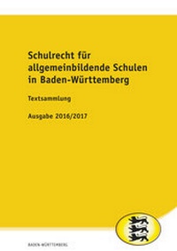 Abbildung von: Schulrecht für allgemeinbildende Schulen in Baden-Württemberg - SV SAXONIA