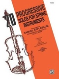 Cover: 20 Progressive Solos for String Instruments - Warner Bros. Publications Inc.,U.S.
