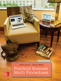 Cover: PRACTICAL BUSINESS MATH PROCEDURES WITH BUSINESS MATH HANDBOOK - McGraw-Hill Education