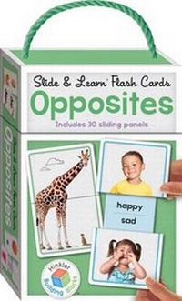 Enlarge image Cover: Building Blocks Slide & Learn Flashcards Opposites - Hinkler Books