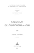 Cover: Documents diplomatiques fran&ccedil;ais - Peter Lang Verlag
