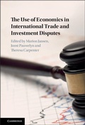 Cover: The Use of Economics in International Trade and Investment Disputes - Cambridge University Press