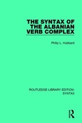 Cover: The Syntax of the Albanian Verb Complex - Routledge