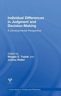 Cover: Individual Differences in Judgement and Decision-Making - Psychology Press Ltd