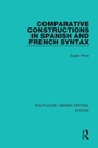Cover: Comparative Constructions in Spanish and French Syntax - Routledge
