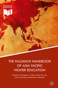 Cover: The Palgrave Handbook of Asia Pacific Higher Education - Palgrave MacMillan
