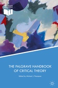 Cover: The Palgrave Handbook of Critical Theory - Palgrave MacMillan