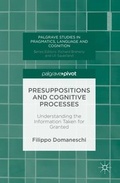 Cover: Presuppositions and Cognitive Processes - Palgrave Macmillan