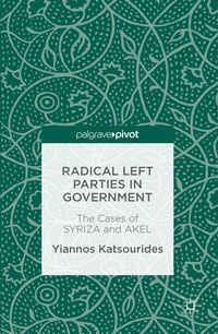 Abbildung von: Radical Left Parties in Government - Palgrave Macmillan