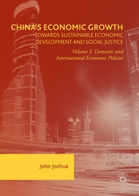 Bild vergrößern Bild: China's Economic Growth: Towards Sustainable Economic Development and Social Justice - Palgrave Macmillan