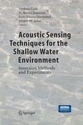 Cover: Acoustic Sensing Techniques for the Shallow Water Environment - Springer