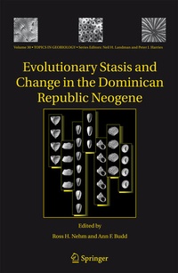 Enlarge image Cover: Evolutionary Stasis and Change in the Dominican Republic Neogene - Springer
