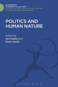 Enlarge image Cover: Politics and Human Nature - Bloomsbury Academic