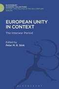 Cover: European Unity in Context - Bloomsbury Academic