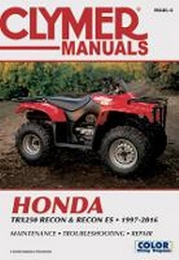 Abbildung von: Honda TRX250 Recon & Recon ES (1997-2016) Service Repair Manual - Haynes Manuals Inc