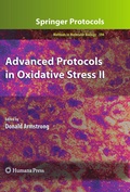 Cover: Advanced Protocols in Oxidative Stress II - Humana Press Inc.