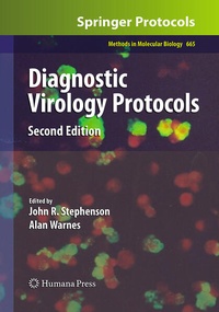 Enlarge image Cover: Diagnostic Virology Protocols - Humana Press Inc.