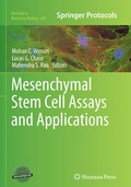 Cover: Mesenchymal Stem Cell Assays and Applications - Humana Press Inc.