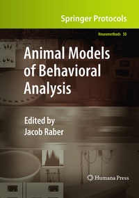 Abbildung von: Animal Models of Behavioral Analysis - Humana Press Inc.