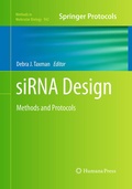 Cover: siRNA Design - Humana Press Inc.