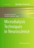 Cover: Microdialysis Techniques in Neuroscience - Humana Press Inc.