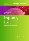 Cover: Regulatory T Cells - Humana Press Inc.