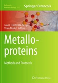 Cover: Metalloproteins - Humana Press Inc.
