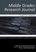 Cover: Middle Grades Research Journal Vol 10 Issue 3 - Information Age Publishing