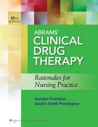 Abbildung von: Abrams' Clinical Drug Therapy - Lippincott Williams and Wilkins