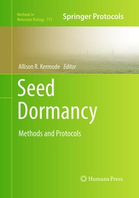 Enlarge image Cover: Seed Dormancy - Humana Press Inc.