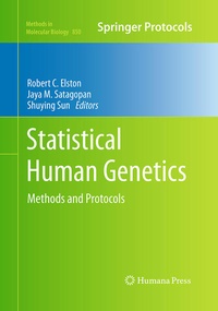 Enlarge image Cover: Statistical Human Genetics - Humana Press Inc.