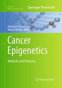 Enlarge image Cover: Cancer Epigenetics - Humana Press Inc.
