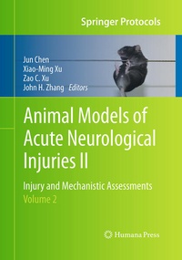 Enlarge image Cover: Animal Models of Acute Neurological Injuries II - Humana Press Inc.