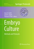 Cover: Embryo Culture - Humana Press Inc.