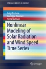 Cover: Nonlinear Modeling of Solar Radiation and Wind Speed Time Series - Springer