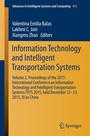 Cover: Information Technology and Intelligent Transportation Systems - Springer