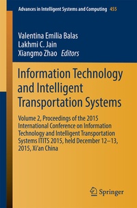 Enlarge image Cover: Information Technology and Intelligent Transportation Systems - Springer
