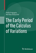 Cover: The Early Period of the Calculus of Variations - Birkh&auml;user