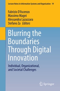 Abbildung von: Blurring the Boundaries Through Digital Innovation - Springer