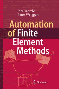 Abbildung von: Automation of Finite Element Methods - Springer