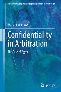 Abbildung von: Confidentiality in Arbitration - Springer