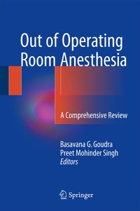 Enlarge image Cover: Out of Operating Room Anesthesia - Springer