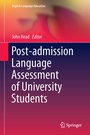 Cover: Post-admission Language Assessment of University Students - Springer