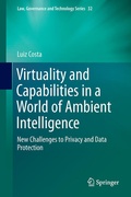 Cover: Virtuality and Capabilities in a World of Ambient Intelligence - Springer