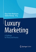 Cover: Luxury Marketing - Springer Gabler