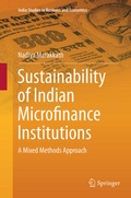 Cover: Sustainability of Indian Microfinance Institutions - Springer