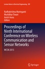 Cover: Proceedings of Ninth International Conference on Wireless Communication and Sensor Networks - Springer