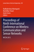 Cover: Proceedings of Ninth International Conference on Wireless Communication and Sensor Networks - Springer