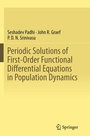 Cover: Periodic Solutions of First-Order Functional Differential Equations in Population Dynamics - Springer