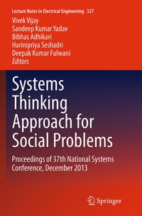 Enlarge image Cover: Systems Thinking Approach for Social Problems - Springer